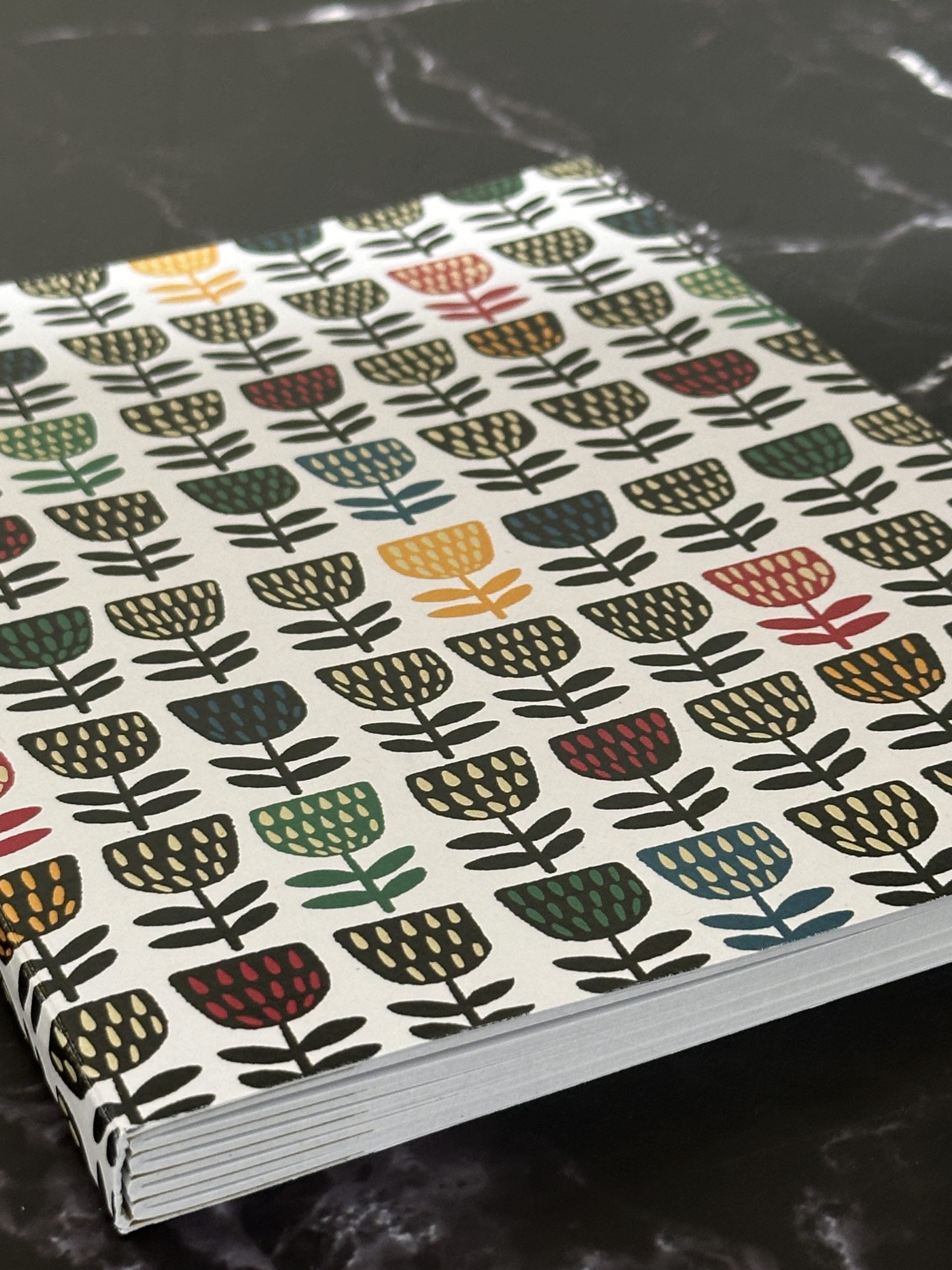Tulips handbound notebook (lined) - Image 3