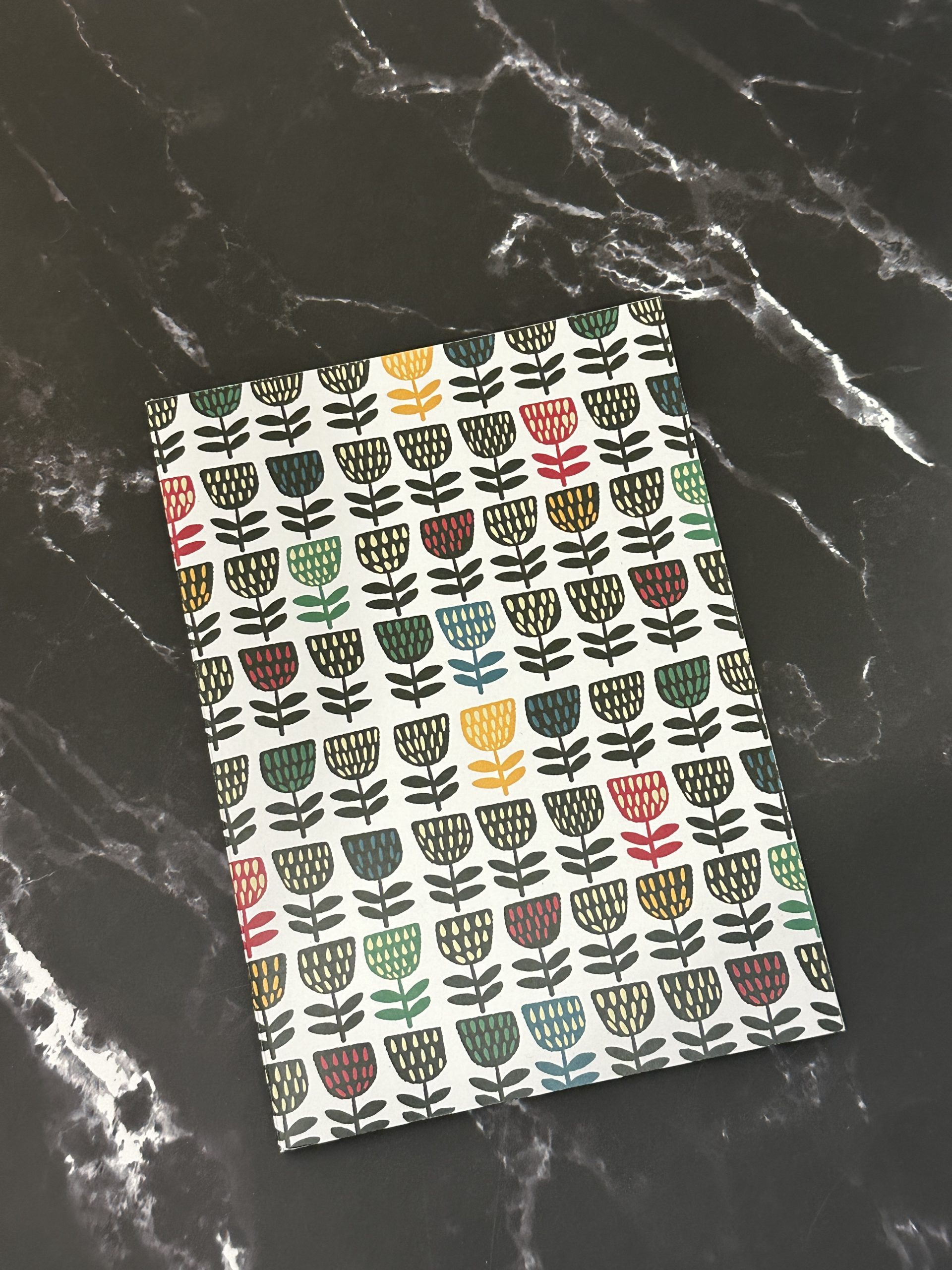 Tulips handbound notebook (lined)