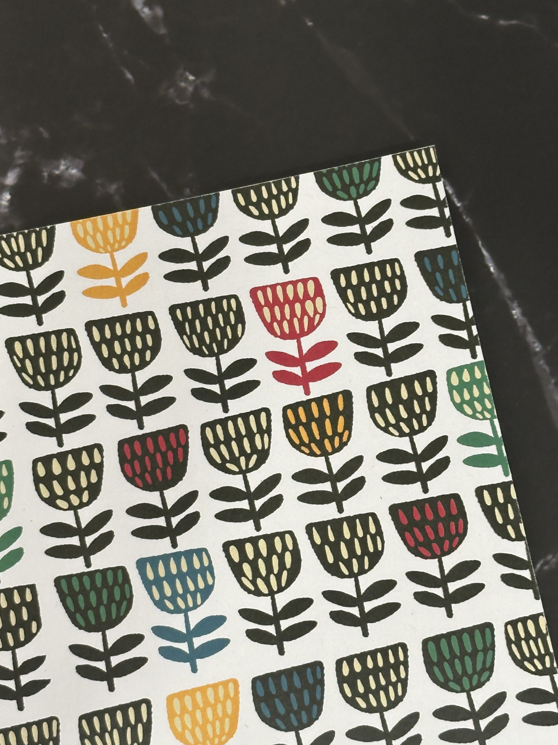 Tulips handbound notebook (lined) - Image 5