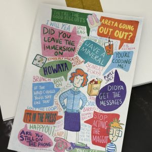 Its a Mammy Thing handbound notebook (blank)